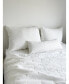 Фото #2 товара White 28x36 Cotton Waffle Weave Large Bed Down Alternative Pillow