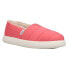 Фото #2 товара TOMS Alpargata Mallow Slip On Womens Pink Sneakers Casual Shoes 10018954T