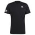 Фото #1 товара ADIDAS Club 3-Stripe short sleeve T-shirt