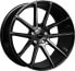 Колесный диск литой RFK Wheels GLS302 gloss black brushed face 9.5x19 ET18 - LK5/112 ML82