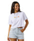 ფოტო #1 პროდუქტის Juniors' Island Crop T-Shirt