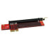 StarTech.com PCI Express X1 to X16 Low Profile Slot Extension Adapter - PCIe - PCIe - Red - CE - REACH - TAA - 2.5 Gbit/s - 44.3 mm