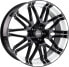 Фото #1 товара Колесный диск литой Oxigin 14 Oxrock black foil white 7.5x17 ET35 - LK5/112 ML72.6