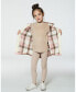 Big Girls Super Soft Brushed Mock Neck Top Medium Beige