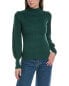 Фото #1 товара Trina Turk Collins Sweater Women's Green Xl