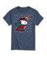 Фото #1 товара Men's Peanuts Holidays Short Sleeve T-shirt