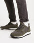 Scalpers Canadian trainers in khaki and grey