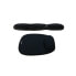 Фото #4 товара Kensington Foam Mousepad with Integral Wrist Rest Black - Black - Monochromatic - Foam - Wrist rest