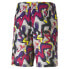 Фото #2 товара Puma Nmj X Graphic Basketball Shorts Mens Grey Casual Athletic Bottoms 65832501