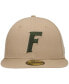 Фото #3 товара Men's Tan Florida Gators Camel & Rifle 59FIFTY Fitted Hat