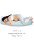 Фото #5 товара LoftWorks Big and Soft Overfilled Memory Foam Body Pillow - One Size Fits All