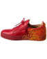Фото #2 товара Giuseppe Zanotti May London Leather Sneaker Men's Red 47