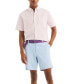 ფოტო #4 პროდუქტის Men's Striped Seersucker Short Sleeve Button-Down Shirt