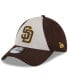 Фото #1 товара Men's Brown San Diego Padres 2024 Batting Practice 39THIRTY Flex Hat