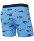 ფოტო #2 პროდუქტის Men's Ultra Super Soft Relaxed-Fit Moisture-Wicking Printed Boxer Briefs