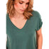 ფოტო #5 პროდუქტის VERO MODA Ava short sleeve v neck T-shirt