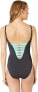 Bleu by Rod Beattie Womens 182840 Cutout One Piece Swimsuit Size 10