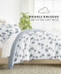 Фото #5 товара Watercolor Floral Printed 2-Pc. Duvet Cover Set, Twin/Twin XL