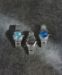 ფოტო #6 პროდუქტის Men's Automatic Sport Luxury Stainless Steel Bracelet Watch 42mm