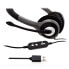 Фото #14 товара Игровая гарнитура V7 HU521-2EP - Headset - Head-band - Office/Call center - Чёрный, Серебристый - Двухканальная - Кнопка