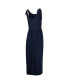 Фото #4 товара Women's Navy Milwaukee Brewers Game Over Maxi Dress