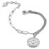 Фото #4 товара GUESS Double Chain 17 mm Coin Bracelet