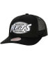 Фото #1 товара Men's Black Brooklyn Nets Team Seal Trucker Snapback Hat