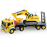 TACHAN Truck With Light Crane And Sound Heroes Of Road 1:16