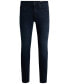 Men's Blue-Black Soft-Motion Slim-Fit Jeans