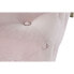 Фото #3 товара Банкетка розовая DKD Home Decor из позолоченного металла 100 x 100 x 45 см