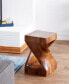 Saur Wood Contemporary Accent Table