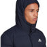 Adidas Helionic Hooded Down Синий, M - фото #7