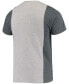 Фото #2 товара Men's Heathered Gray Buffalo Bills Split T-shirt