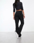 Фото #4 товара Forever New Selena pintuck tailored flare trouser in black