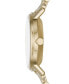 ფოტო #2 პროდუქტის Women's Kuppel Lille Quartz Three Hand Gold-Tone Stainless Steel Watch, 32mm