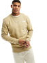 The North Face Simple Dome fleece sweatshirt in stone