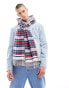 Фото #2 товара Tommy Hilfiger monotype check scarf in tartan