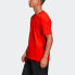 Фото #5 товара adidas 运动型格短袖T恤 男款 红色 / Футболка Adidas T -