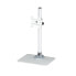 Фото #2 товара StarTech.com Single Monitor Stand - Adjustable - Steel - Silver - Freestanding - 14 kg - 30.5 cm (12") - 86.4 cm (34") - 100 x 100 mm - Silver