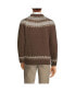 Big & Tall Fairisle Yoke Crewneck