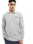 Фото #1 товара Polo Ralph Lauren Sport Capsule rugby shirt in grey