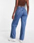 Фото #5 товара ASOS DESIGN Hourglass dad jeans in mid blue