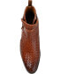 ფოტო #4 პროდუქტის Men's Dylan Hand-Woven Leather Buckle Jodhpur Boots
