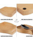 Фото #2 товара Wood Spoon Rest For Kitchen - Smooth Wooden Spoon Holder For Stovetop