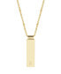 ფოტო #5 პროდუქტის Maisie Initial Gold-Plated Pendant Necklace