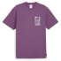 Фото #3 товара Puma P.A.M. X Graphic Crew Neck Short Sleeve T-Shirt Mens Purple Casual Tops 624