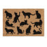 Фото #1 товара Fußmatte Kokos mit schwarzen Katzen