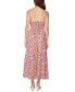 Фото #2 товара Women's Floral Bliss Spaghetti-Strap Maxi Dress