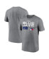 Фото #1 товара Men's Heather Charcoal Toronto Blue Jays 2023 Postseason Legend Performance T-shirt