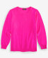 Фото #3 товара Plus Size 100% Cashmere Crewneck Sweater, Created for Macy's